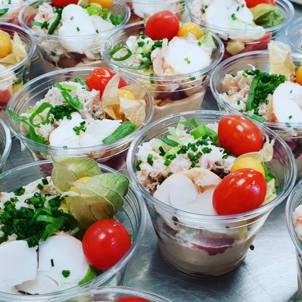 commander des verrines froides au club gourmet traiteur proche paris