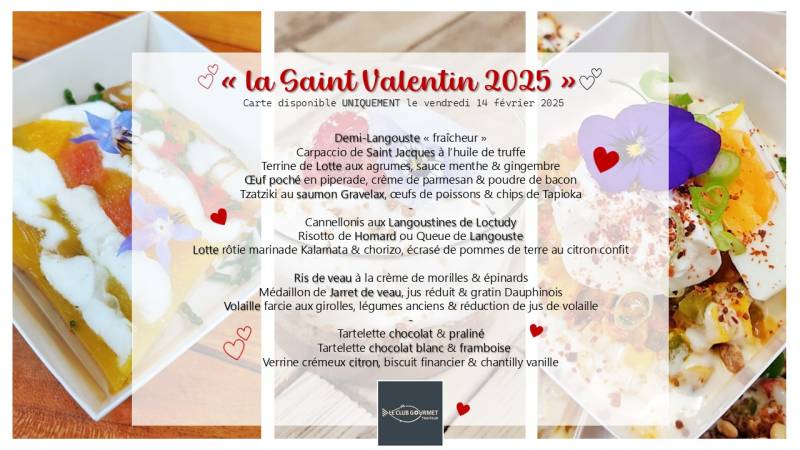 Chercher un traiteur à emporter dans le 78 pour la Saint Valentin